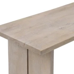 Kirkland's Home Natural Mango Wood Farmhouse Console- Console Tables