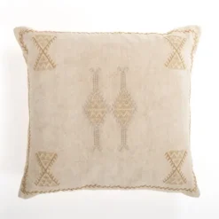 Kirkland's Home Natural Nouree Pillow, 22 In.- Pillows