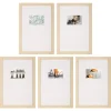 Kirkland's Home Natural Offset Mat 4X6 5-Pc. Gallery Wall Set- Gallery Wall Frames