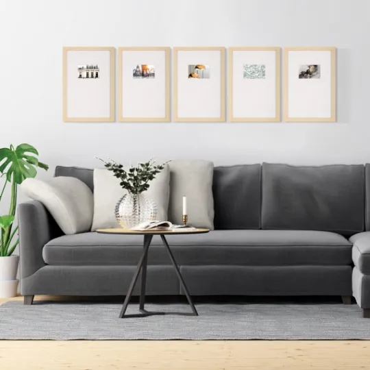 Kirkland's Home Natural Offset Mat 4X6 5-Pc. Gallery Wall Set- Gallery Wall Frames