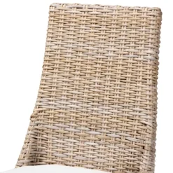 Kirkland's Home Natural Rattan High Back Dining Chairs, Set Of 2- Dining Chairs