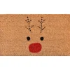 Kirkland's Home Natural Rudolph Coir And Vinyl Doormat, 29 In.- Doormats