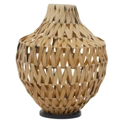Kirkland's Home Natural Seagrass Tapered Neck Coastal Vase- Vases