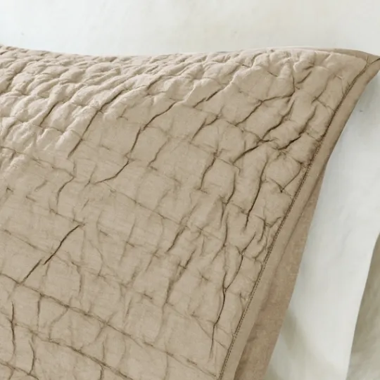 Kirkland's Home Natural Serene Quilted 3-Pc. King Coverlet Set- Bedspreads & Coverlets