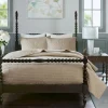 Kirkland's Home Natural Serene Quilted 3-Pc. Queen Coverlet Set- Bedspreads & Coverlets