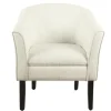 Kirkland's Home Natural Textured Barrel Accent Chair- Accent Chairs
