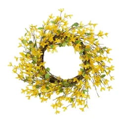 Kirkland's Home Natural Twig Forsythia Wreath- Wreaths