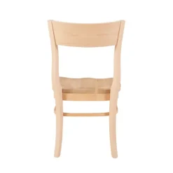 Kirkland's Home Natural Wave Frame Dining Chairs, Set Of 2- Dining Chairs