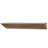 Kirkland's Home Natural Wedge Wood Large Floating Shelf- Shelves