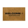 Kirkland's Home Natural Welcome-Ish Doormat- Doormats