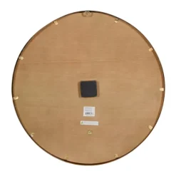 Kirkland's Home Natural Wood And Metal Numberless Wall Clock- Clocks