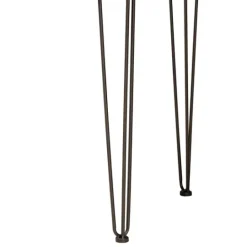 Kirkland's Home Natural Wood And Metal 5-Pc. Dining Set- Dining Tables