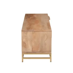 Kirkland's Home Natural Wood And Rat Tv S D- Tv Stands & Media Consoles