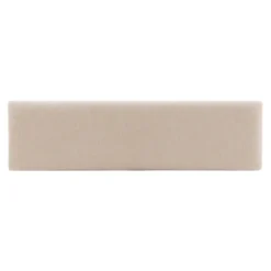 Kirkland's Home Natural Wood And Upholstered Seat Bench- Benches & Ottomans