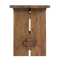 Kirkland's Home Natural Wood Bench And Hooks 2-Pc. Hall Tree Set- Entryway Furniture