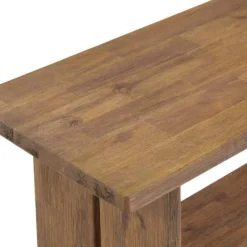 Kirkland's Home Natural Wood Bench And Hooks 2-Pc. Hall Tree Set- Entryway Furniture