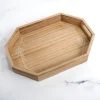 Kirkland's Home Natural Wood Bo Ical Decorative Tray- Decorative Trays