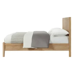 Kirkland's Home Natural Wood Grain Panel Queen Bed- Beds & Headboards