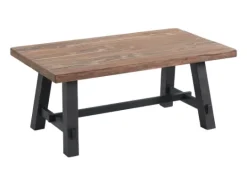 Kirkland's Home Natural Wood Sawhorse Coffee Table, 42X24 In.- Coffee Tables