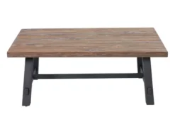 Kirkland's Home Natural Wood Sawhorse Coffee Table, 48X32 In.- Coffee Tables