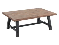 Kirkland's Home Natural Wood Sawhorse Coffee Table, 48X32 In.- Coffee Tables