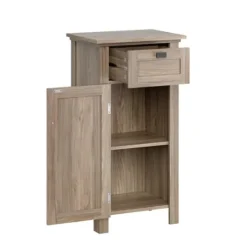 Kirkland's Home Natural Wood Single Door Cabinet- Bathroom Furniture