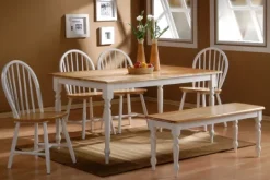Kirkland's Home Natural Wooden Dining Chairs, Set Of 2- Dining Chairs