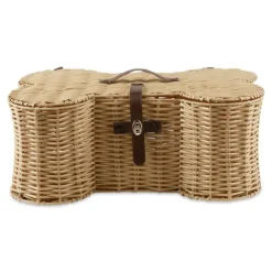 Kirkland's Home Natural Woven Bone Shaped Basket, 17 In.- Baskets & Boxes