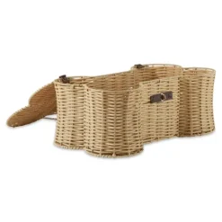 Kirkland's Home Natural Woven Bone Shaped Basket, 24 In.- Baskets & Boxes
