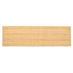 Kirkland's Home Natural Woven Rat Console Table- Console Tables