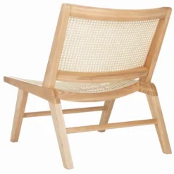 Kirkland's Home Natural Woven Rat Low-Slung Accent Chair- Accent Chairs