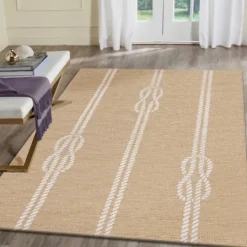 Kirkland's Home Nautical Rope Indoor/Outdoor Area Rug, 2X3- Outdoor Rugs