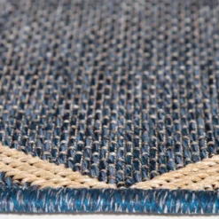 Kirkland's Home Navy Adelaide Trellis Outdoor Area Rug, 6X9- Outdoor Rugs