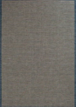 Kirkland's Home Navy Adelaide Woven Outdoor Area Rug, 6X9- Outdoor Rugs