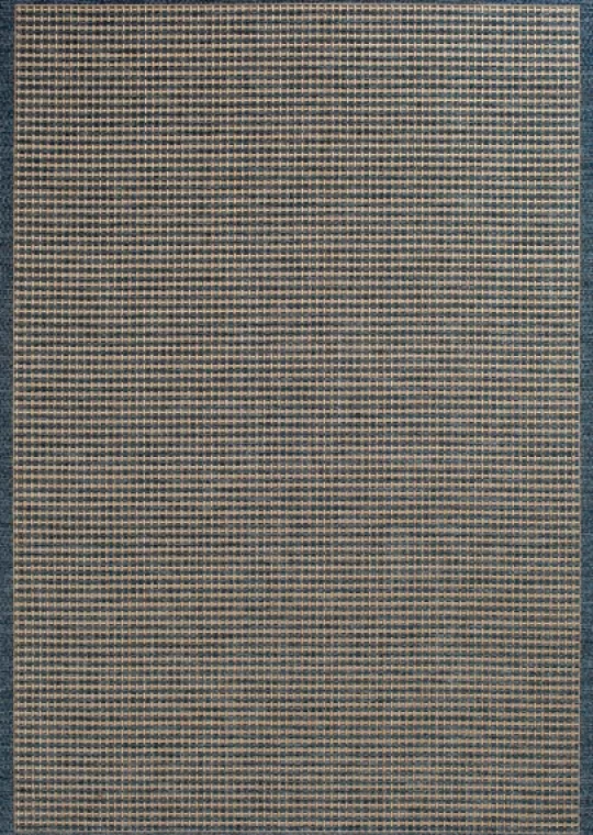 Kirkland's Home Navy Adelaide Woven Outdoor Area Rug, 6X9- Outdoor Rugs