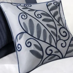 Kirkland's Home Navy Amador 7-Pc. Queen Comforter Set- Comforters