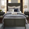 Kirkland's Home Navy And Ivory Stripe 9-Pc. King Comforter Set- Comforters