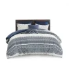 Kirkland's Home Navy And White 3-Pc. Full/Queen Comforter Set- Comforters