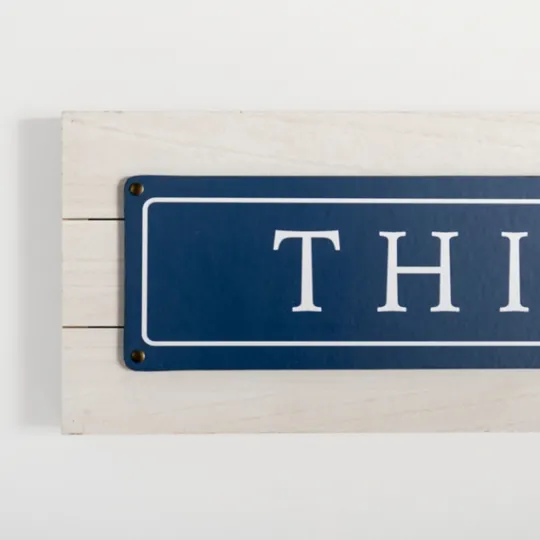 Kirkland's Home Navy And White This Is Us Wall Plaque- Wall Quotes & Signs