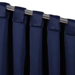 Kirkland's Home Navy Back Tab Blackout Curtain Panel Set, 63 In.- Curtains & Drapes