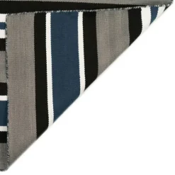 Kirkland's Home Navy Bold Stripe Indoor/Outdoor Area Rug, 7X9- Outdoor Rugs