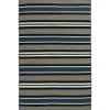 Kirkland's Home Navy Bold Stripe Indoor/Outdoor Area Rug, 5X7- Outdoor Rugs