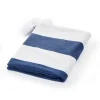 Kirkland's Home Navy Cabana Stripe Tassel Throw- Blankets & Throws