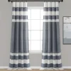 Kirkland's Home Navy Cape Cod Stripe Curtain Panel Set, 84 In.- Curtains & Drapes