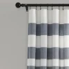 Kirkland's Home Navy Cape Cod Stripe Curtain Panel Set, 95 In.- Curtains & Drapes