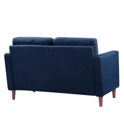 Kirkland's Home Navy Chelsea Modern Loveseat- Sofas & Loveseats