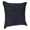 Kirkland's Home Navy Chenille Texture Flange Pillow, 22 In.- Pillows