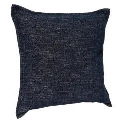 Kirkland's Home Navy Chenille Texture Flange Pillow, 22 In.- Pillows