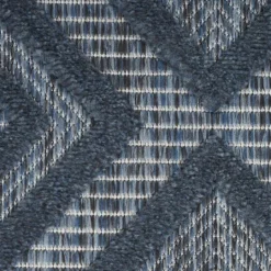Kirkland's Home Navy Diamond Indoor/Outdoor Area Rug, 6X9- Outdoor Rugs
