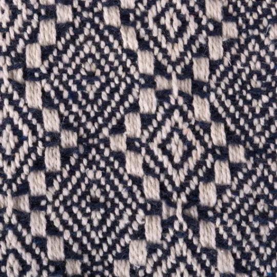 Kirkland's Home Navy Diamond Stitched Throw- Blankets & Throws